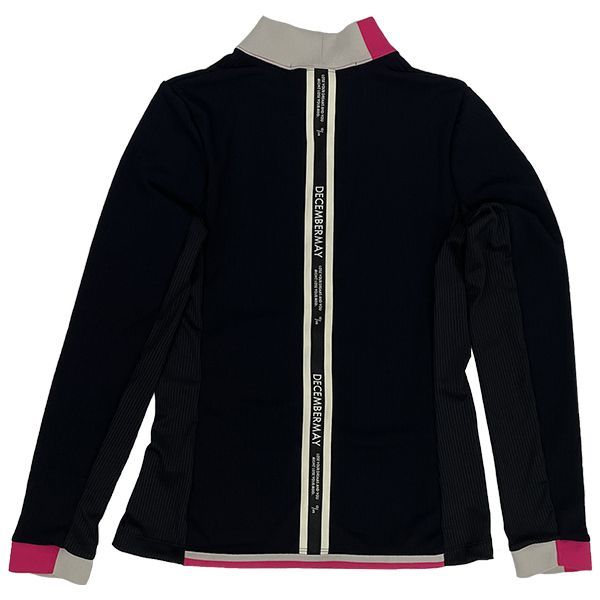 ディセンバーメイ ゴルフ レディース モックシャツ モックネック