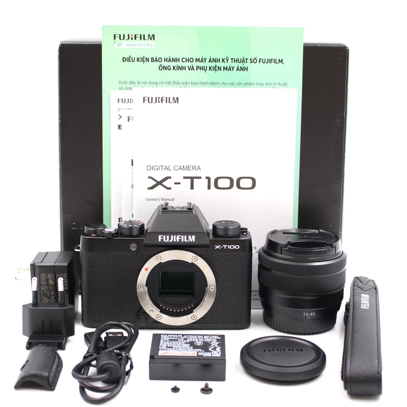 FUJIFILM X-T100レンズキット 富士フイルム ミラーレス一眼 【公式通販】