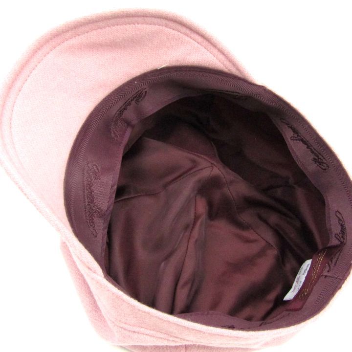 ボルサリーノ キャスケット 未使用 ウール混 帽子 ブランド レディース