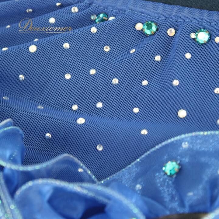 青 ラインストーン