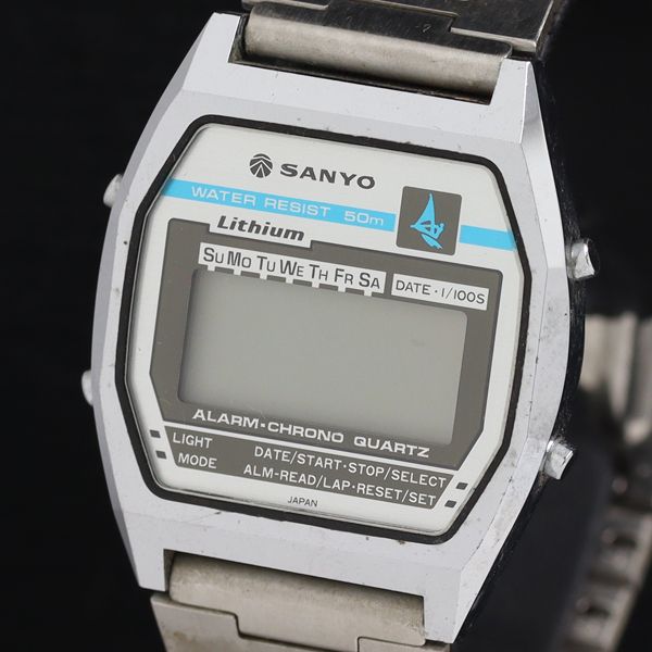 サンヨー リチウム D530 QZ デジタル文字盤 メンズ腕時計 KRH 2000000 