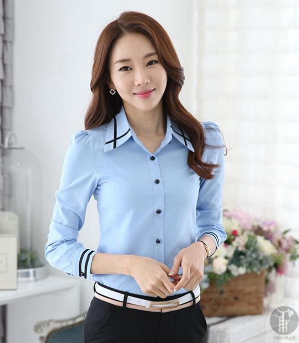 トップス レディース トップス tops ブラウス レディース ブラウス ブルー ブラウス オフィス カジュアル シャツ レディース シャツ 七分袖 Futier Land シャツ トップス レディース 長袖 春 夏 カジュアル