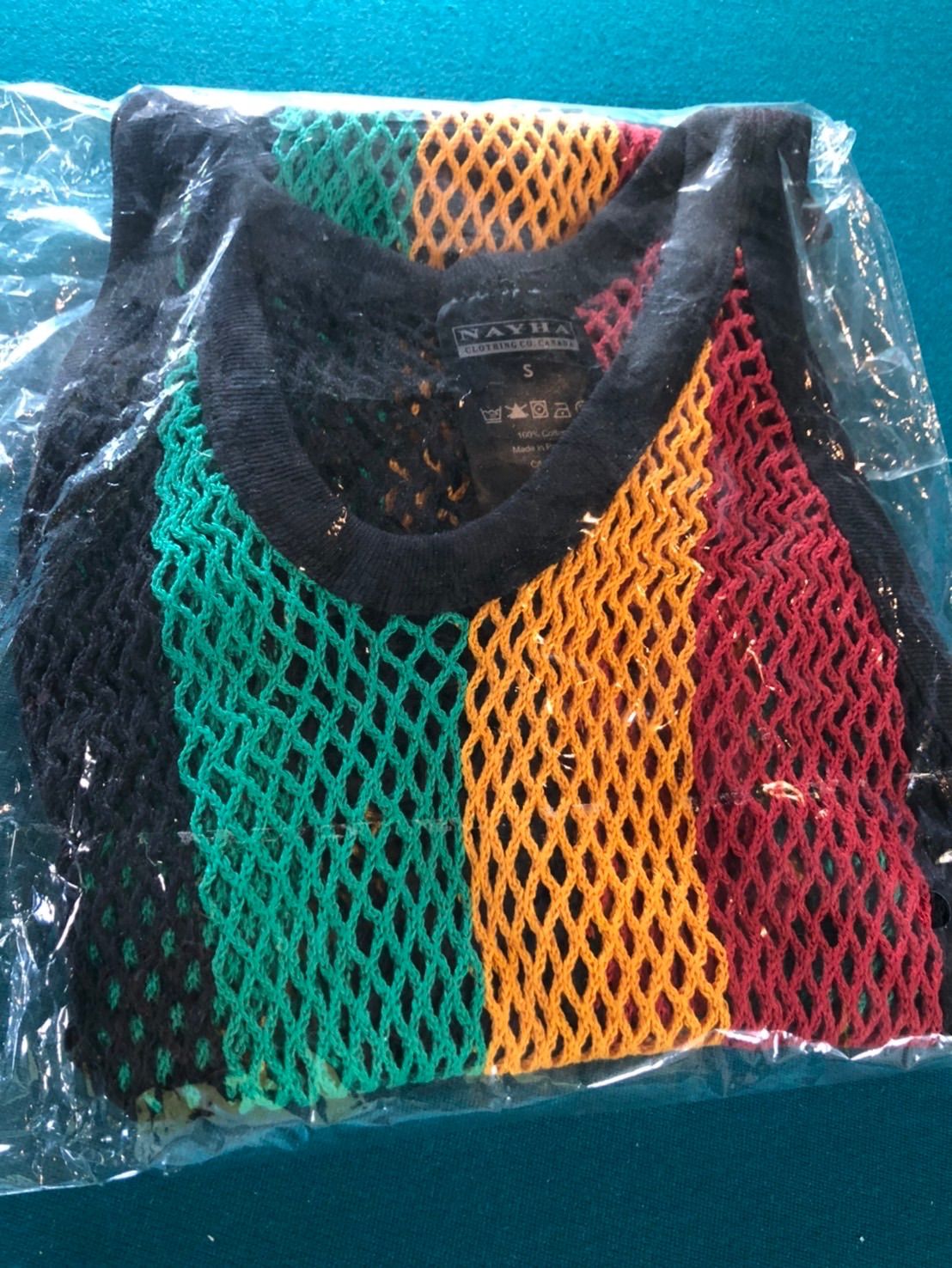新品 アミシャツ 網シャツ ラガマフィンシャツ BACANCES L 新品 アミシャツ 網シャツ ラガマフィンシャツ BACANCES L