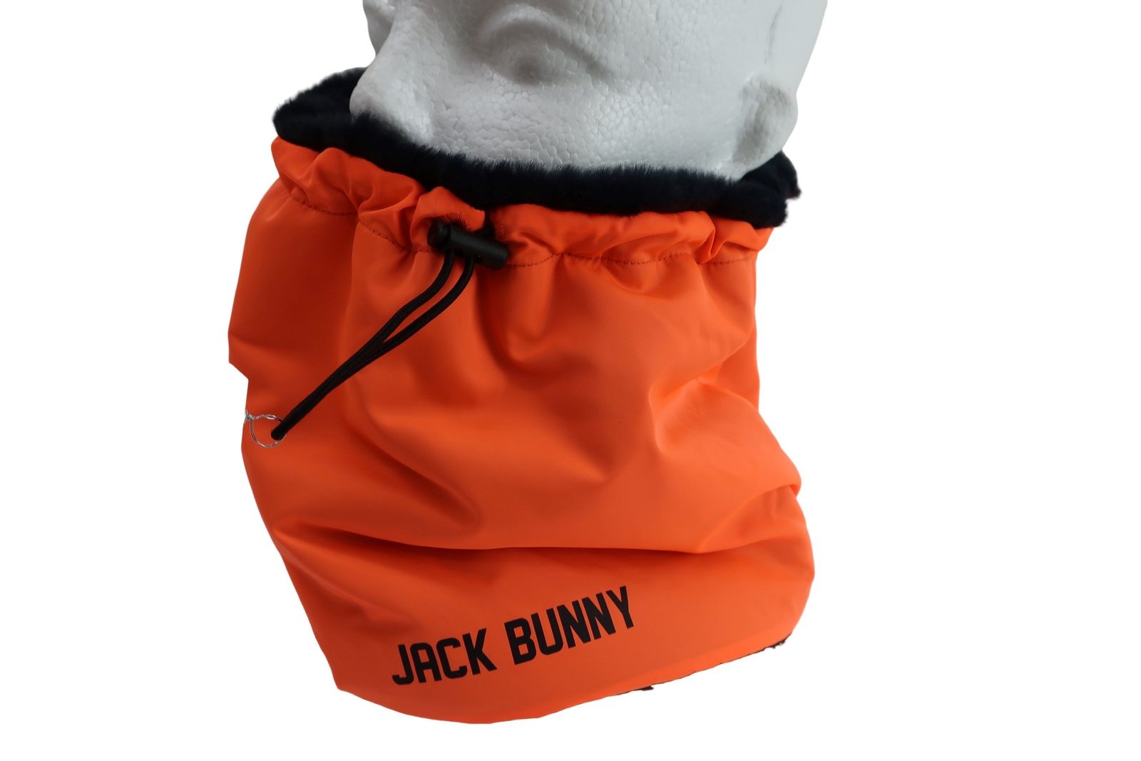 美品】Jack Bunny(ジャックバニー) ネックウォーマー オレンジ