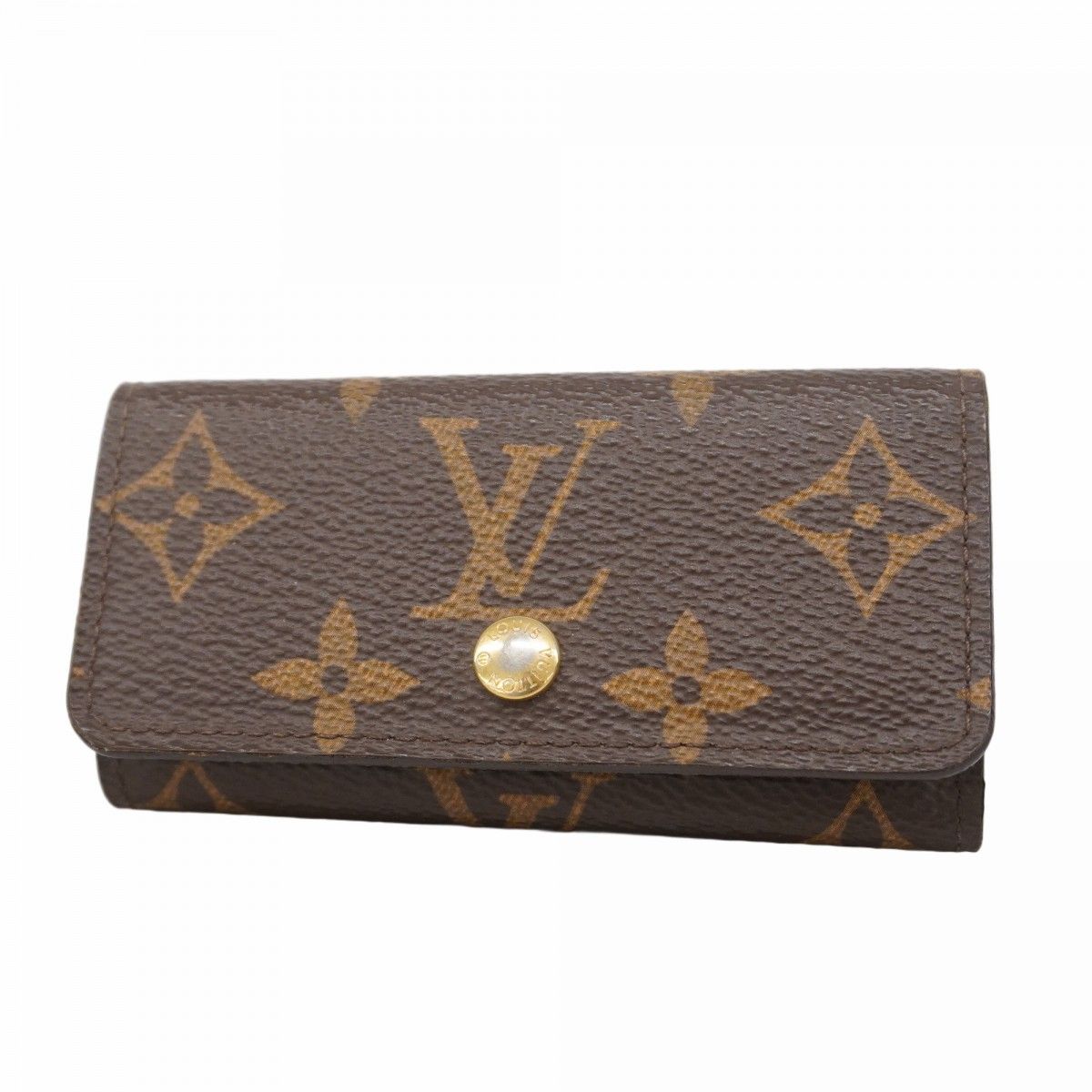 5mc3182 ルイヴィトン キーケース モノグラム ミュルティクレ4 M69517 ブラウン メンズ レディース ユニセックス