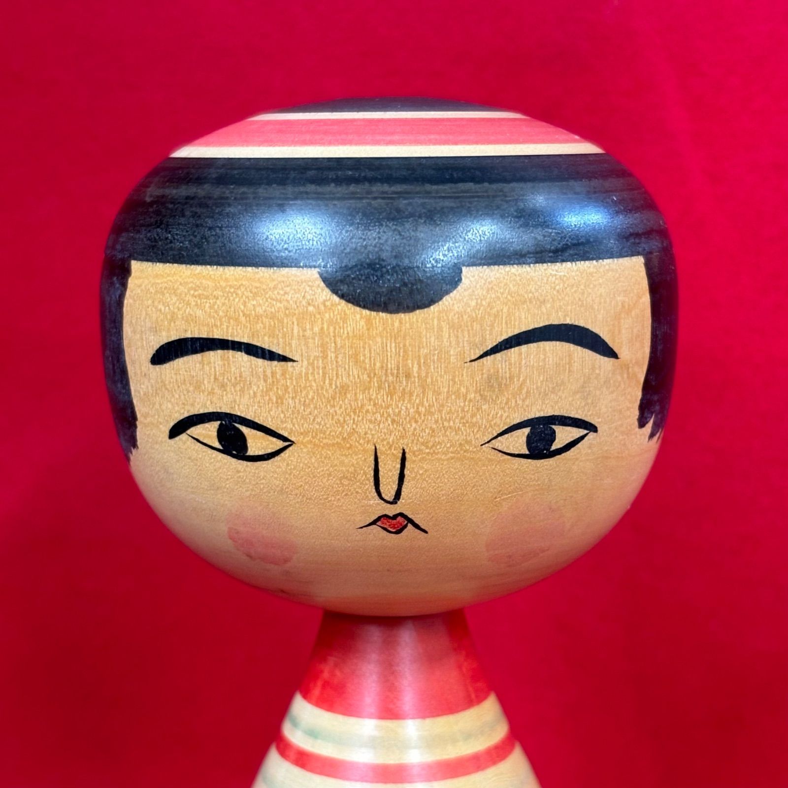 こけし 瀬谷幸治作 中ノ沢こけし 昭和レトロ 民芸品 置物 郷土