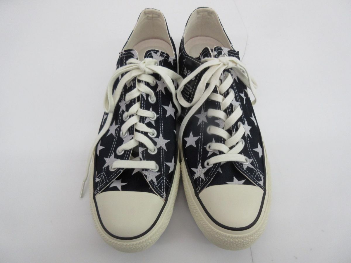 ♥ コンバース CONVERSE 西陣織 星 ローカットスニーカー 30cm ネイビー メンズ
