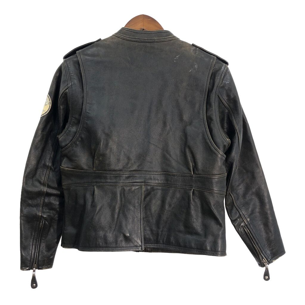 90年代 HARLEY DAVIDSON ハーレーダビッドソン レザージャケット ブラック (メンズ M) 中古 古着 R6579 - メルカリ