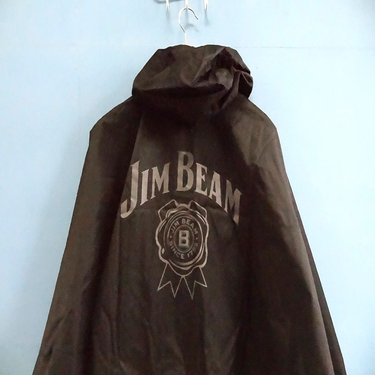 美品 Kiu×JIMBEAM コラボ レインポンチョ フリーサイズ キウ カッパ 雨具