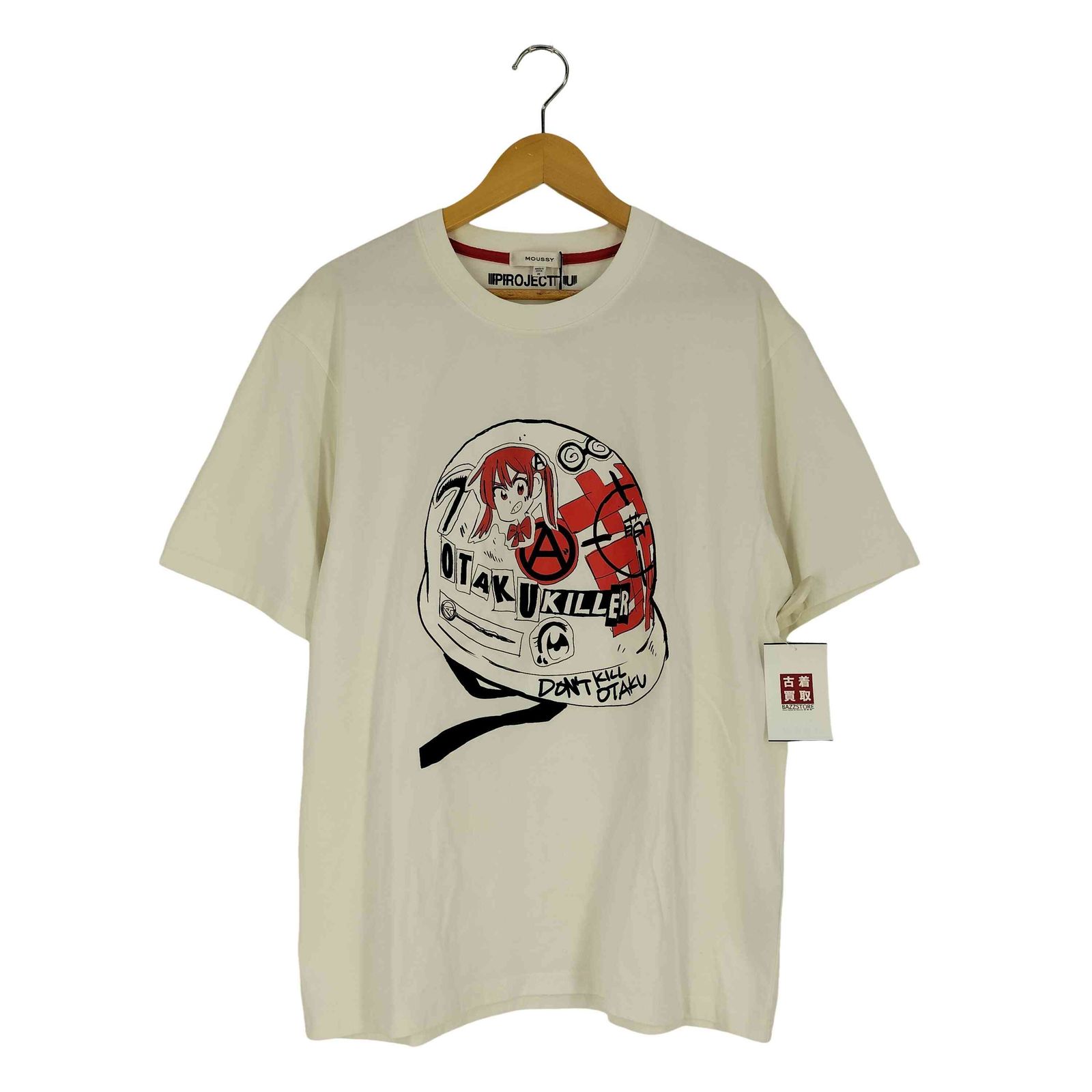 マウジー moussy JUN INAGAWA ジュン イナガワ PU MOE TROOPER Tシャツ メンズ JPN：M 