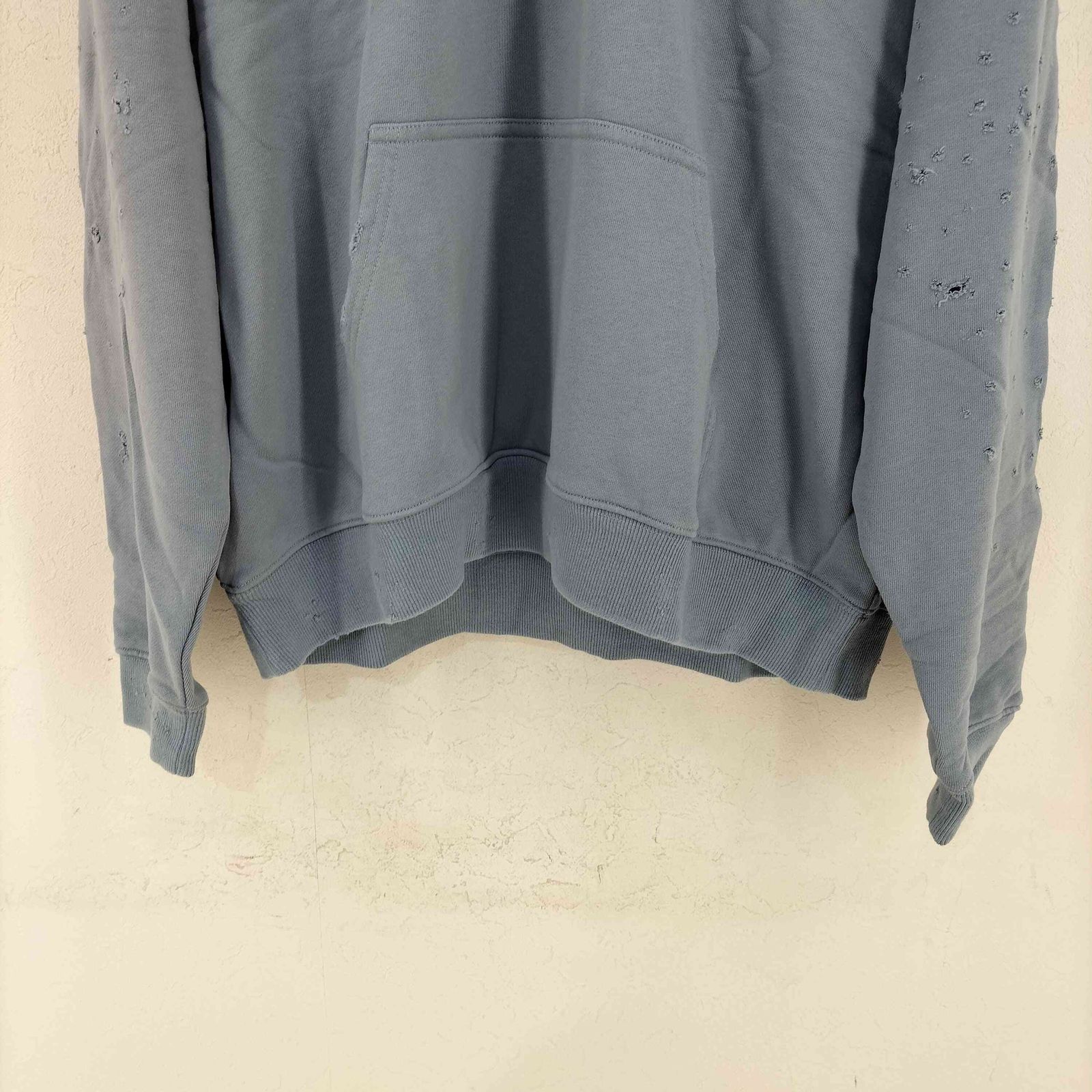 ヘイライフストア Hey life store damaged hoodie レディース