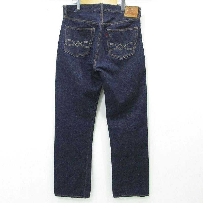 三重本店 DUCK DIGGER WARE HOUSE ダックディガーウエアハウス ボタンフライデニムパンツ 1001XX ネイビー インディゴ サイズ 34 107