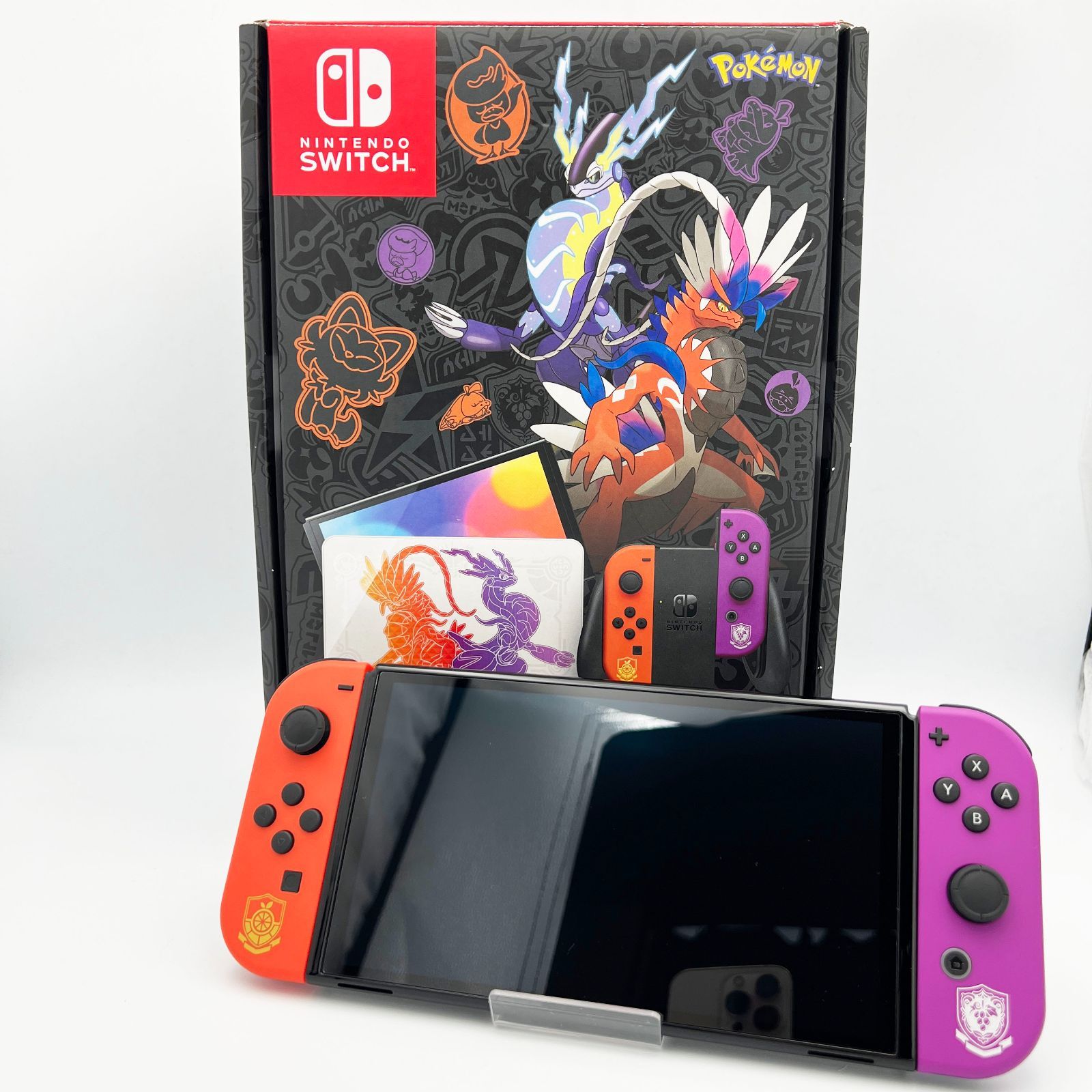 Nintendo Switch 本体 ニンテンドー スイッチ 有機ELモデル スカーレット バイオレット エディション 任天堂 ゲーム機