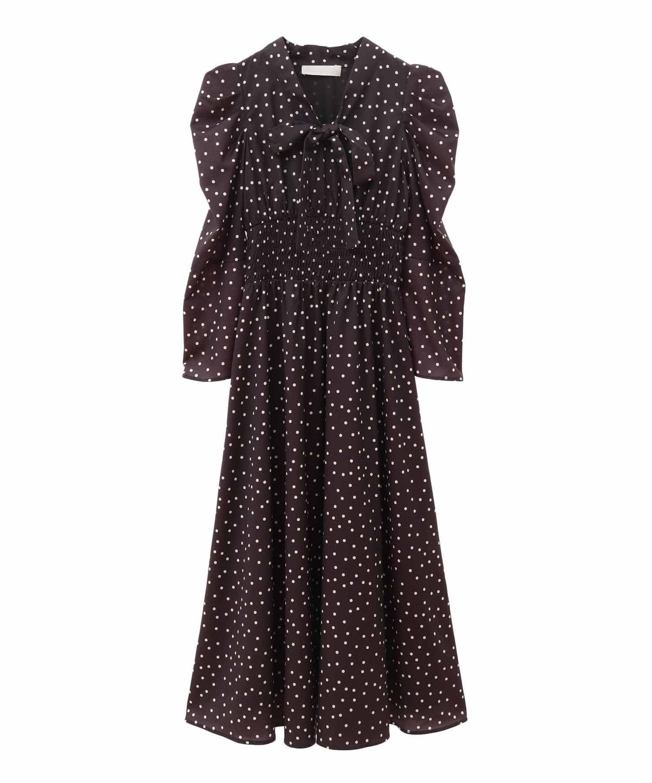 トランテアン ソン ドゥ モード カジュアルドレス マルチプリントワンピース レディース ﾌﾞﾗｯｸ