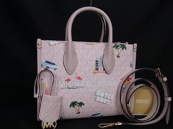 □新品□未使用□ MICHAEL KORS マイケルコース ミレラマイアミ PVC 