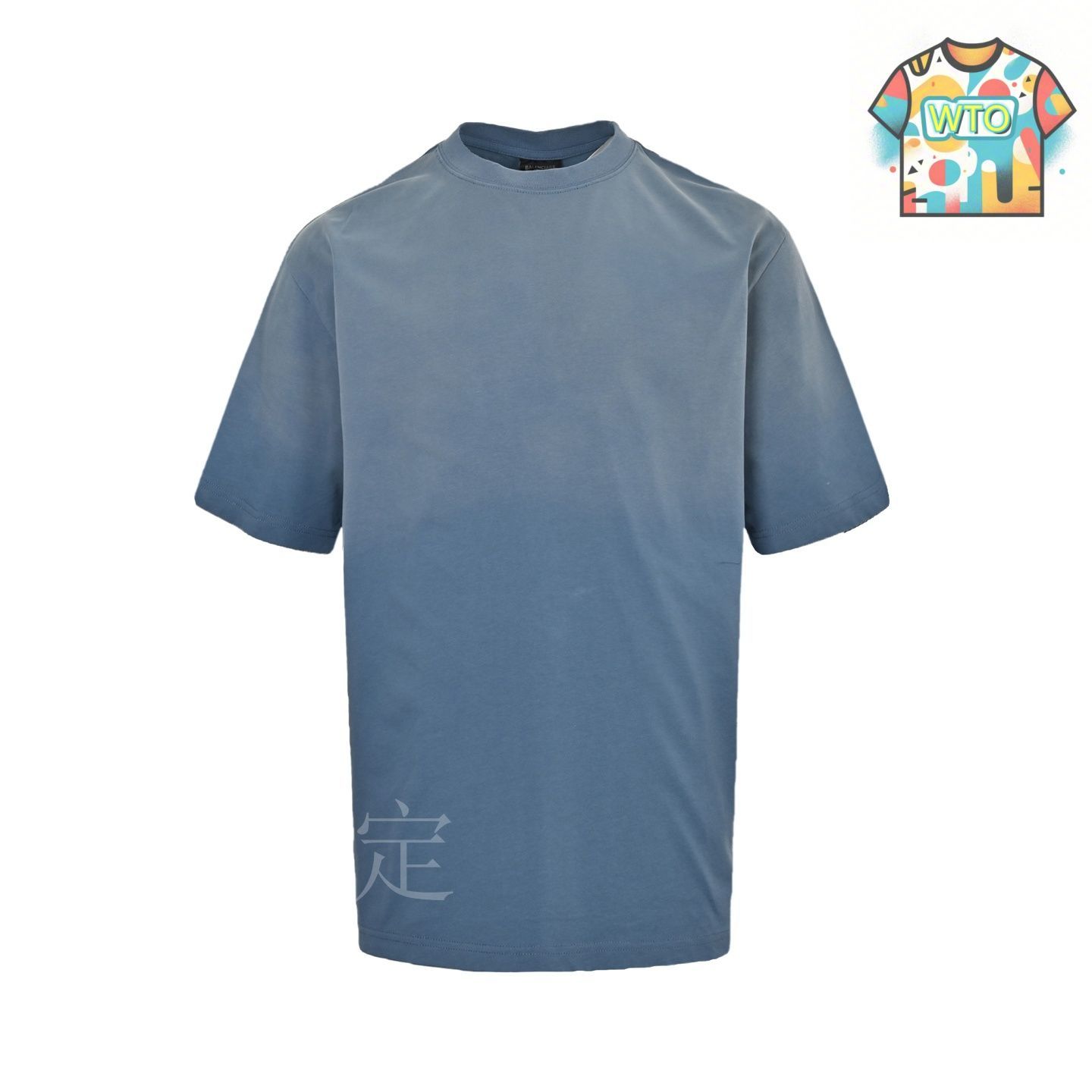 バレンシアガ水色Ｔシャツ ブルー（青）系 BALENCIAGA(バレンシアガ) Tシャツ・カットソー