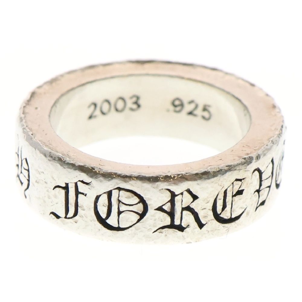 CHROME HEARTS クロムハーツ 6mm SPACER FOREVER 6mmスペーサーリング フォーエバーシルバーBCA337