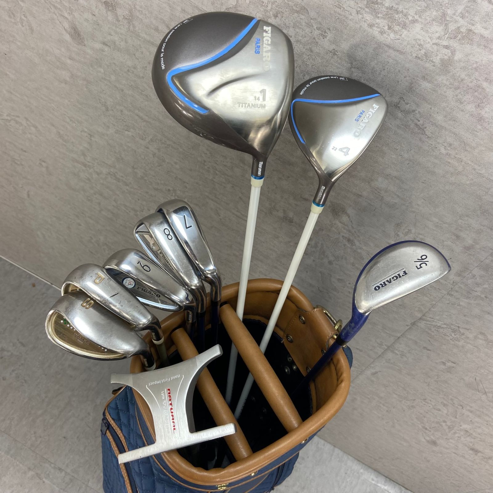 X711 ツアーステージ他 レディース ゴルフ クラブ ハーフセット