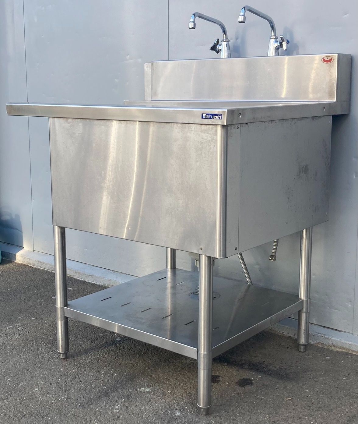 マルゼン 舟形シンク BSF1-126N シンク 大型シンク 厨房 マルゼン 舟形