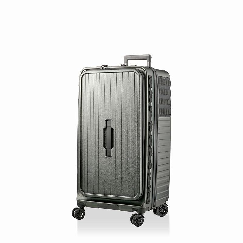 シフレ キャンピングキャリー スーツケース 83L 5.4kg HPL2268 Lカーキ HRDEVELOPMENT_JP