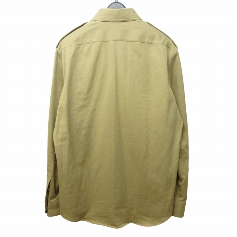 セリーヌ CELINE 20SS ミリタリーシャツ 軽量コットンツイル