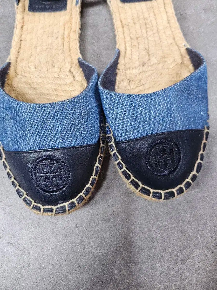 Tory Burch トリーバーチ デニム エスパドリーユ フラット