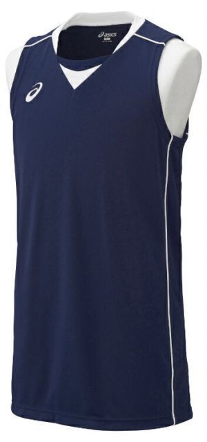 asics アシックス GAMESHIRT ネイビーxホワイト XO XB1355 5001 | スポーツ用品 スポーツ グッズ ツール アクセサリー 雑貨 小物 使いやすい バスケットボール 衣類 レディース メンズ XO ウエア 個性 