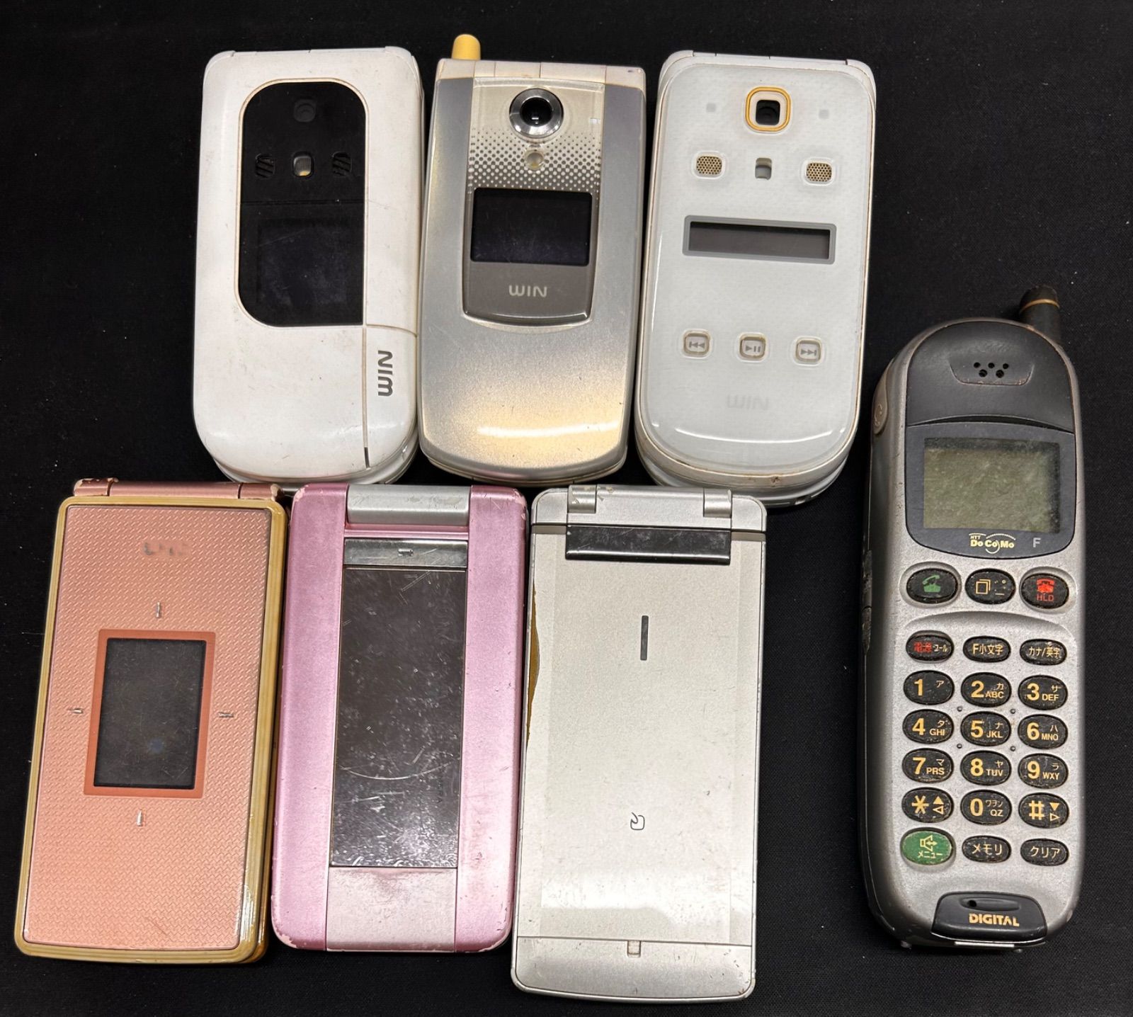 ガラケーまとめ売り 携帯電話 ガラケー まとめ売り ジャンク 約25台 ドコモ au
