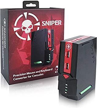 BROOK Sniper FPS 高精度キーボードマウス コンバーター アダプター コンソール ホットスワップ PS4|PS3|Xbox One|Switch|PUBG|フォートナイト|