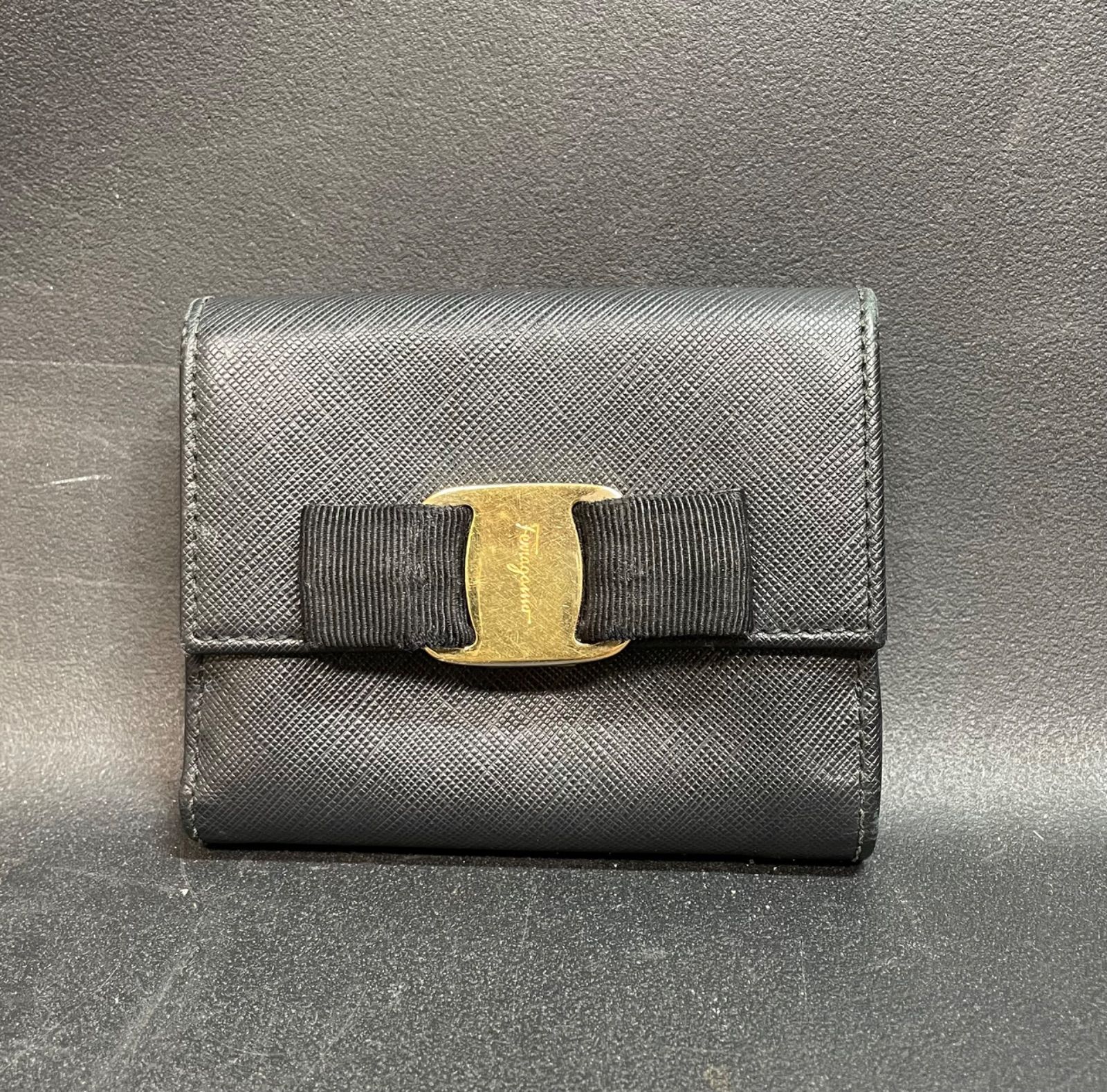 SA1【中古品】Salvatore Ferragamo サルヴァトーレ フェラガモ 二 