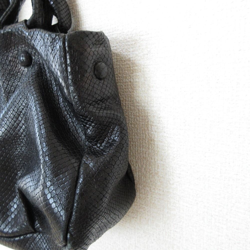 良品 See By Chloe シーバイクロエ パイソン型押し レザー 2WAY