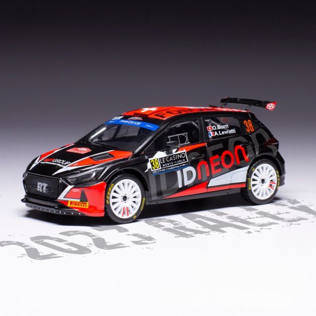 RAM891 IXO 1/43 ヒョンデ i20 N Rally2 2023年モンテカルロラリー