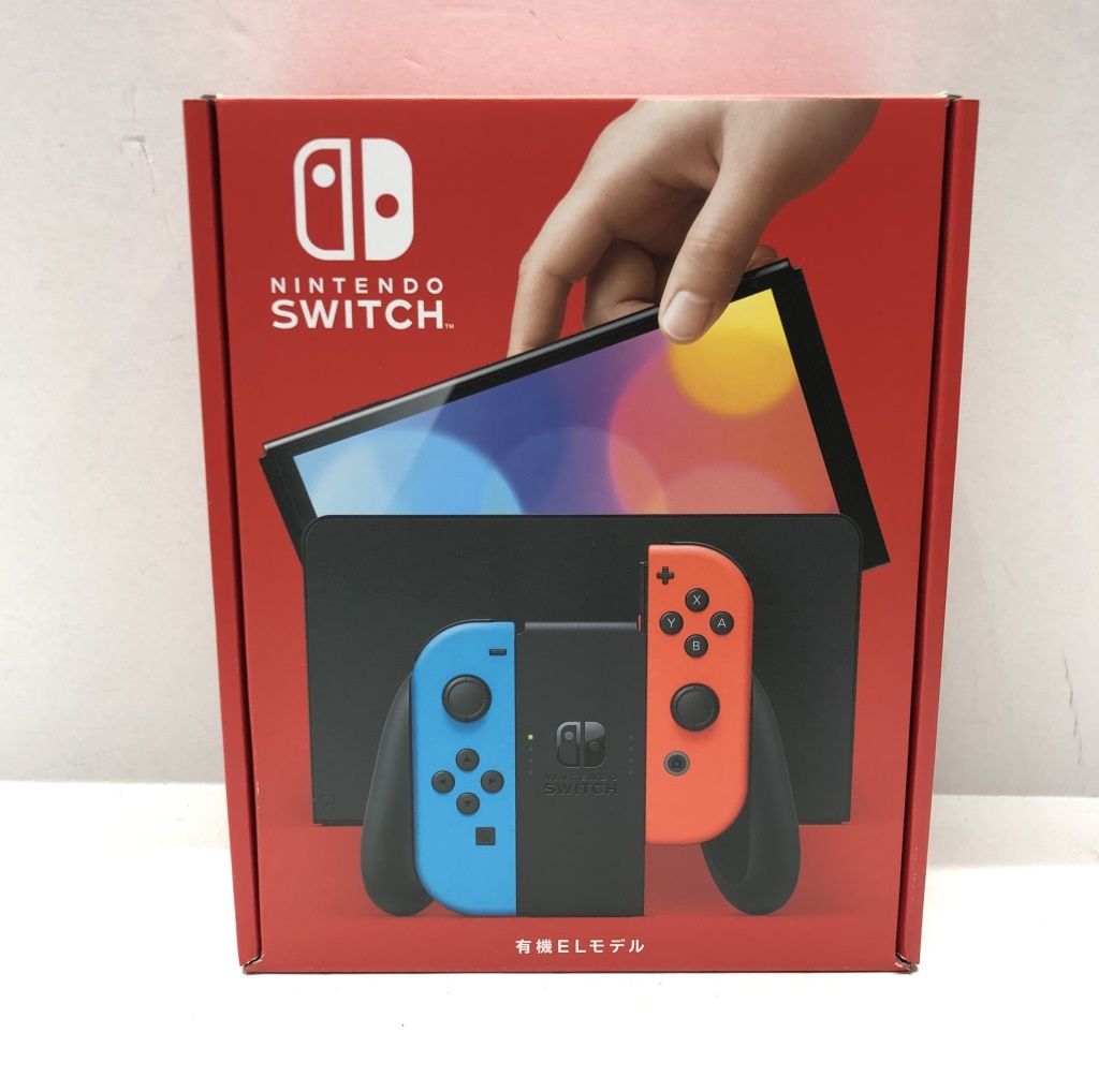 01w-2073 〇 Nintendo Switch本体 有機ELモデル Joy-Con(L