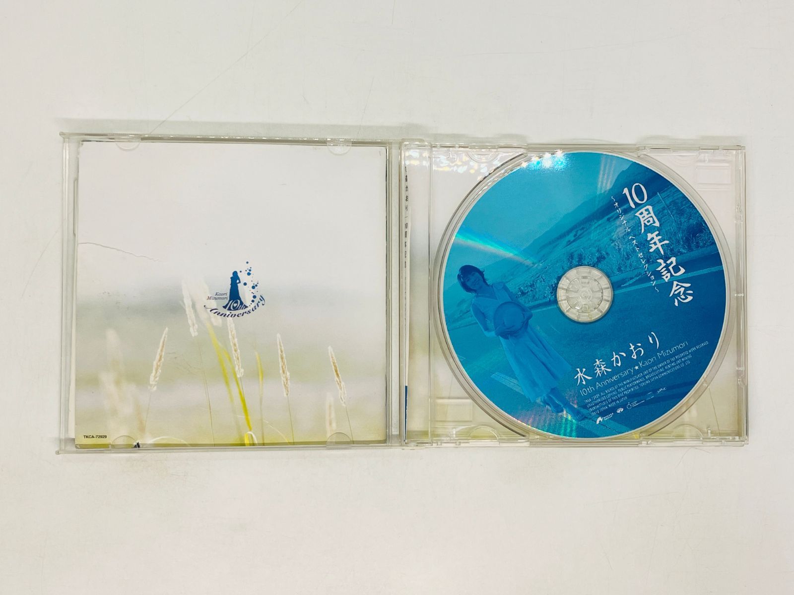 CD 水森かおり 10周年記念 オリジナル・ベストセレクション / ふたり雨