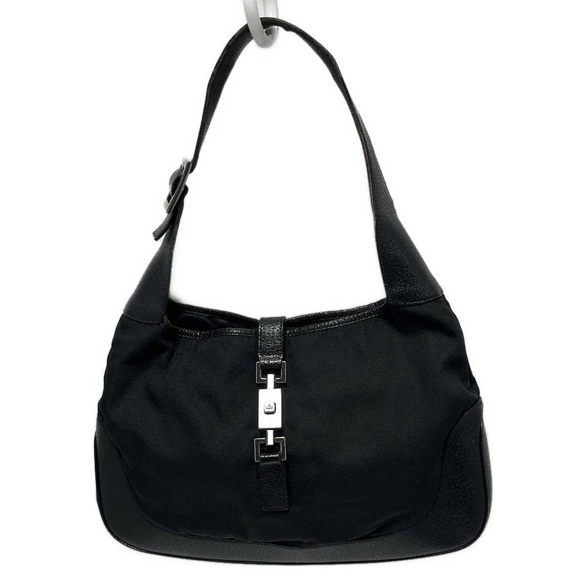GUCCI グッチ ショルダーバッグ ジャッキー 0013306 黒 レザー