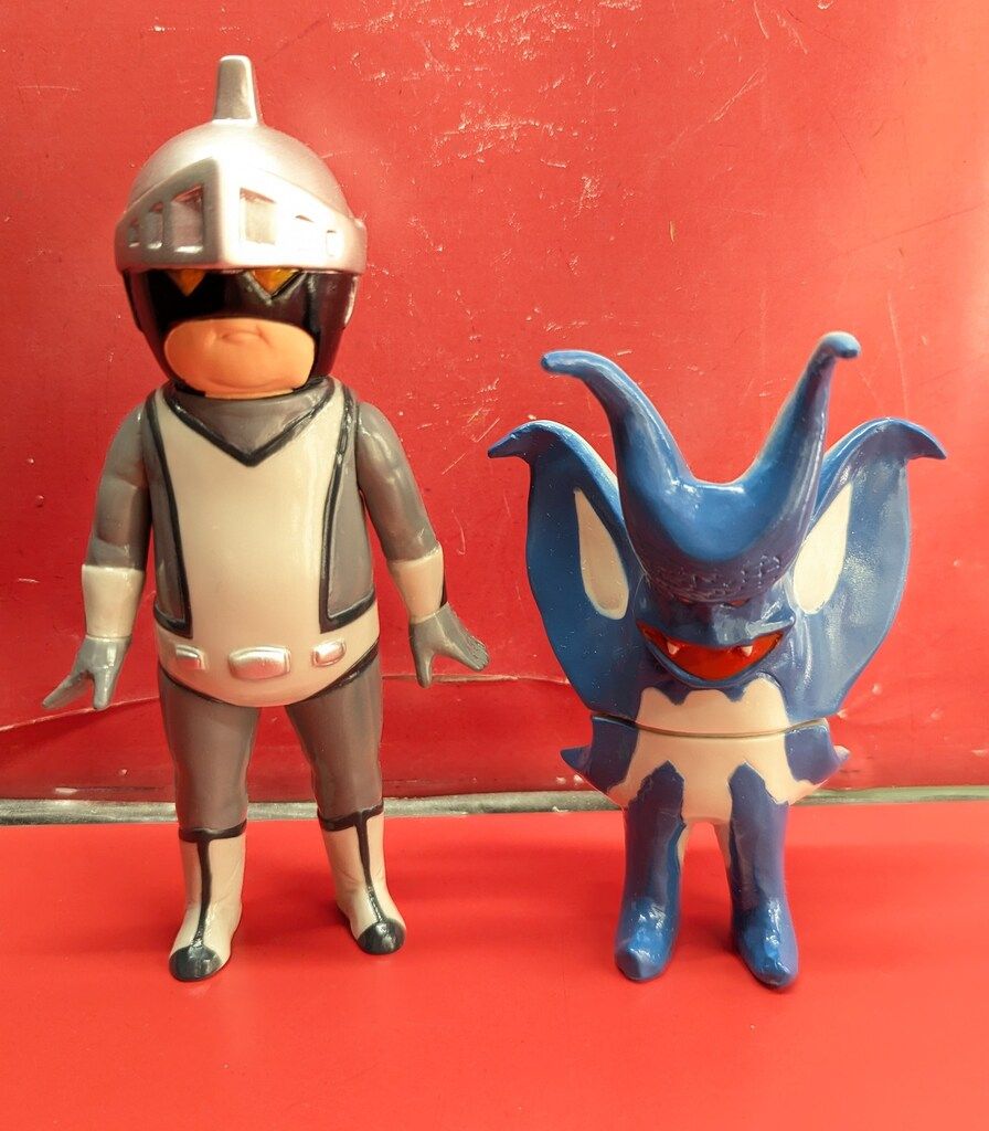 ビックワンクラフト ソフトビニール製人形シリーズ シルバー仮面セット