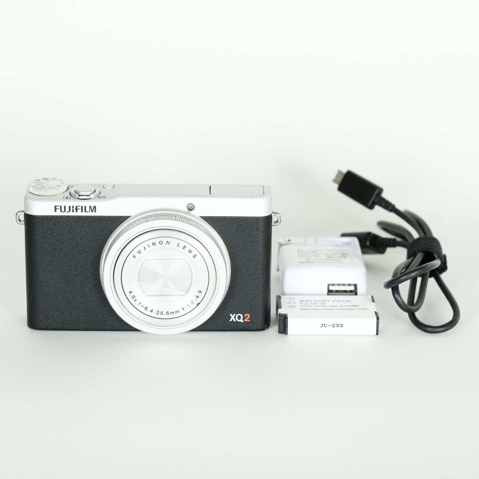 注意事項あり FUJIFILM XQ2 シルバー | コンパクトデジタルカメラ