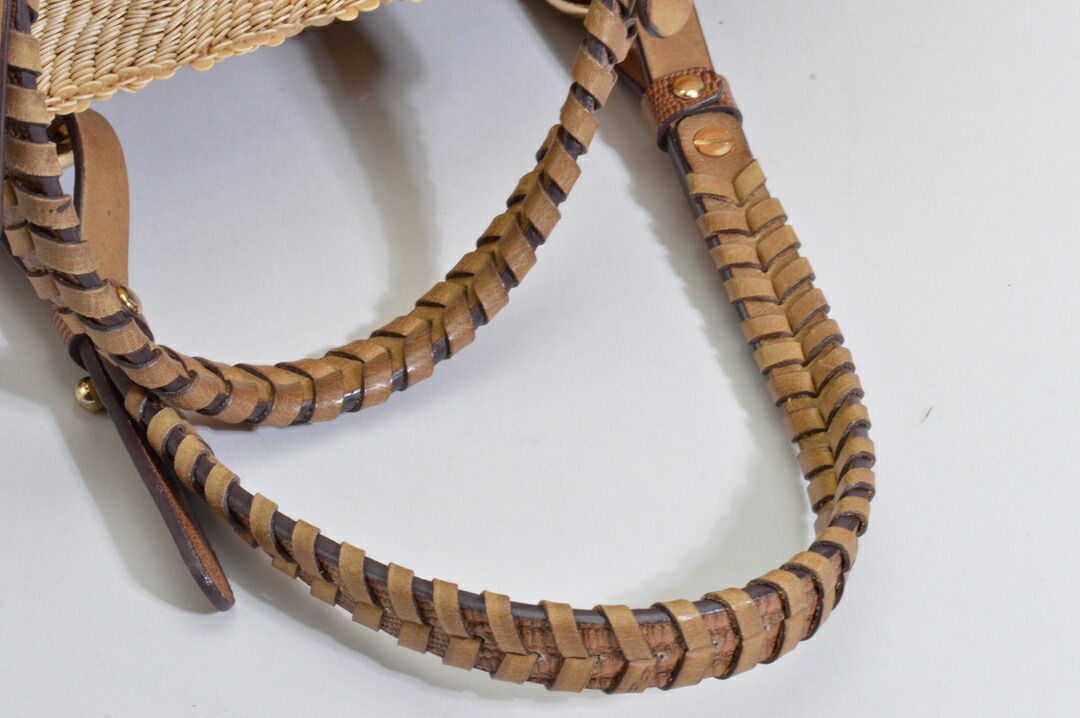 ジャマンピュエッシュ JAMIN PUECH ハンド / トートバッグ ビーズ 花