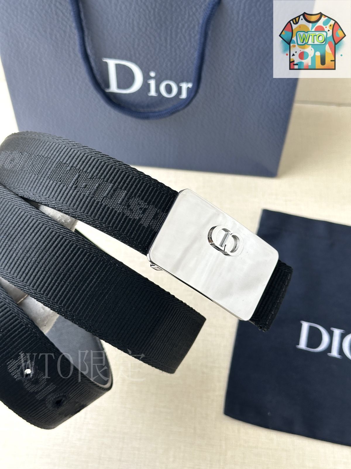 Dior CDロゴ バックル DIOR | CD Icon ベルトバックル 35mm 真鍮