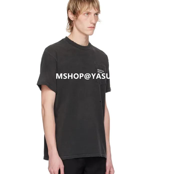 ENFANTS RICHES DÉPRIMÉS erd ブラックTシャツ