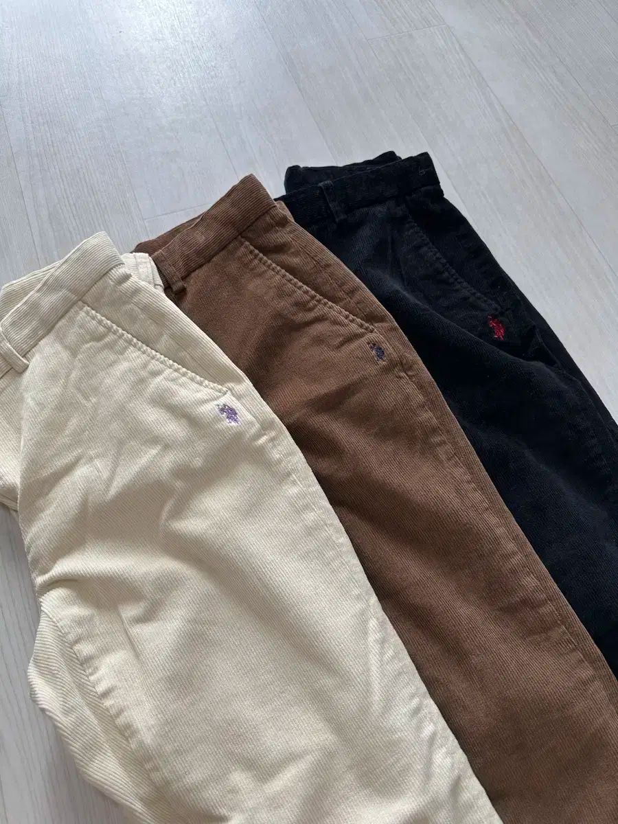 私たち ポロ コーデュロイ ズボン 3 ベルセット