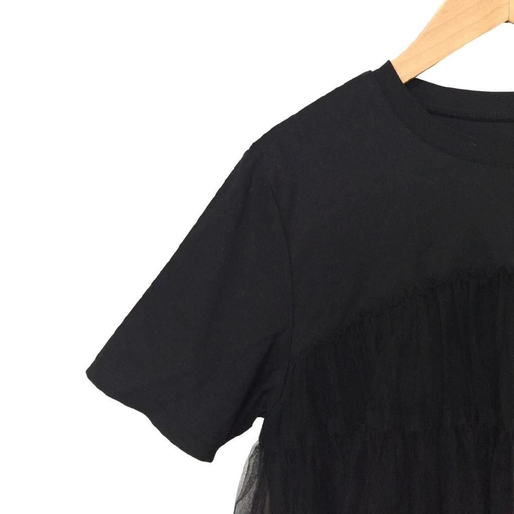 大人気　TREFLE+1 トレフルプラスワン　チュールTシャツ TREFLE+1 トレフルプラスワン Tシャツ チュール 送料込み F