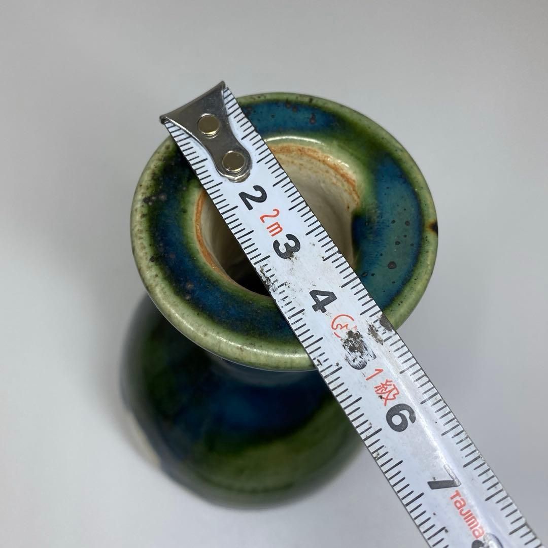 魯山人 織部徳利 共箱 底面に銘 高さ14.5㎝ 東Y6-1031①タコチ - メルカリ