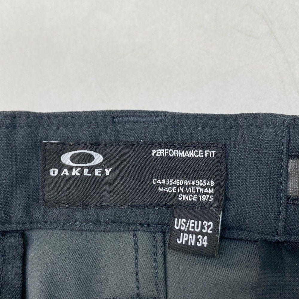 サイズ：34 OAKLEY オークリー 2023年モデル ジョガーパンツ スカル ブラック系 [240101351012] ゴルフウェア メンズ ストスト サイズ：34 OAKLEY オークリー 2023年モデル ジョガーパンツ