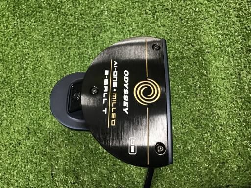 オデッセイ Ai-ONE MILLED 2-BALL T DB 34インチ パター PT STROKE LAB 90 スチール フレックスその他 メンズ 男性用 右利き 右用 Bランク ゴルフクラブ