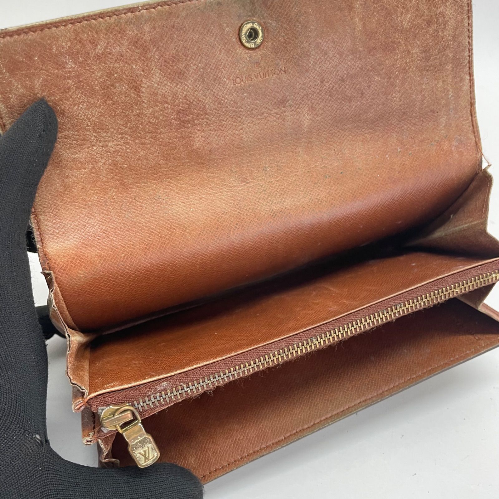 ルイヴィトン LOUIS VUITTON 長財布 M9140F ポシェットポルトモネ 