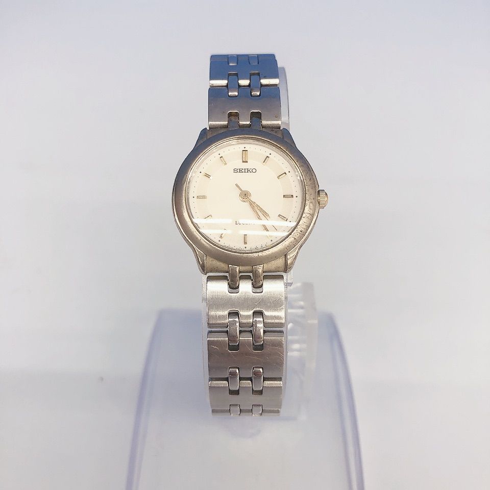 【美品 新品電池】2396 SEIKO LUCENT 腕時計 レディース QZ ☆【不動品】SEIKO Lucent レディース 【時計】【1】 - メルカリ