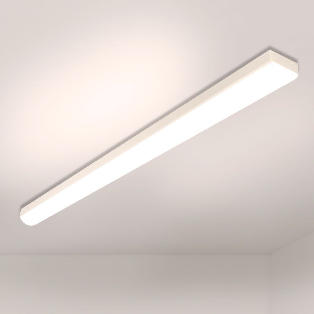 新品＆未使用＆未開封 ledベースライト 40W型2灯相当 トラフ型 LED蛍光灯 薄型 器具一体型 一体型照明 天井直付型 直管蛍光灯 ベースライト シーリングライト キッチンライト 防震 防虫 送料無