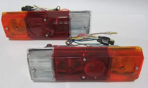 商品 スズキジムニー 社外バンパーテールランプ本体左右セット SJ30|SJ40|JA11|JA12|JA22|JB31 社外バンパー用