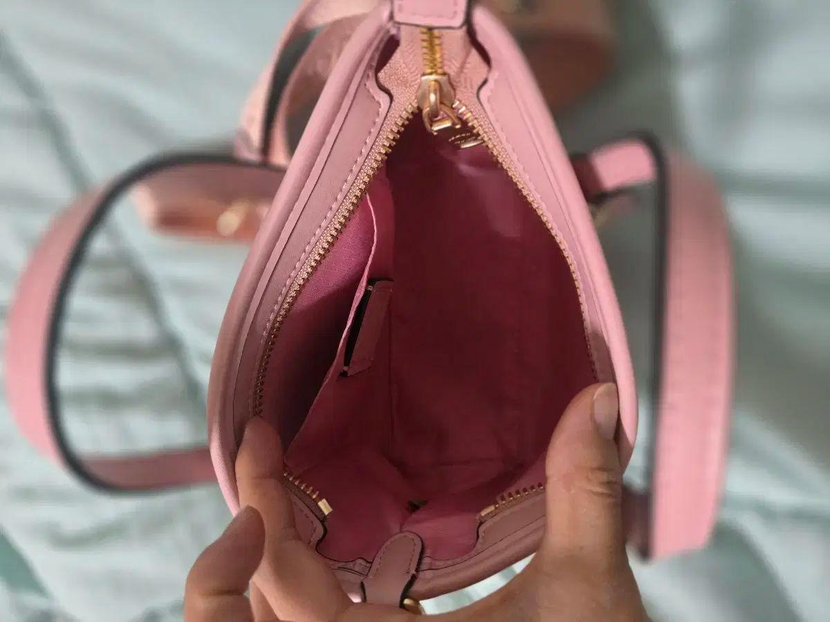 【破格値下げ！】COACH★ミニトートバッグ★キュートなサーモンピンク COACH(コーチ) ミニトート クロスバッグ ピンク